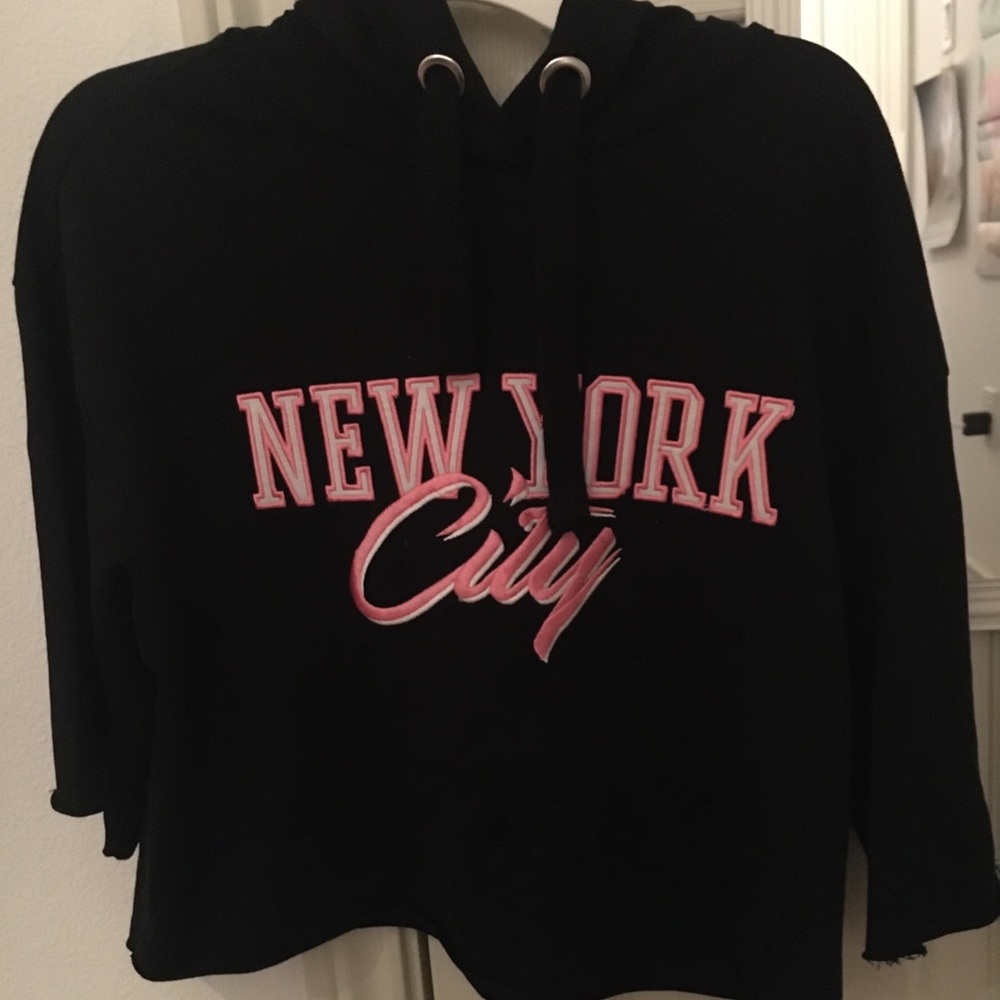 Oversized Short-sleeved hoodie